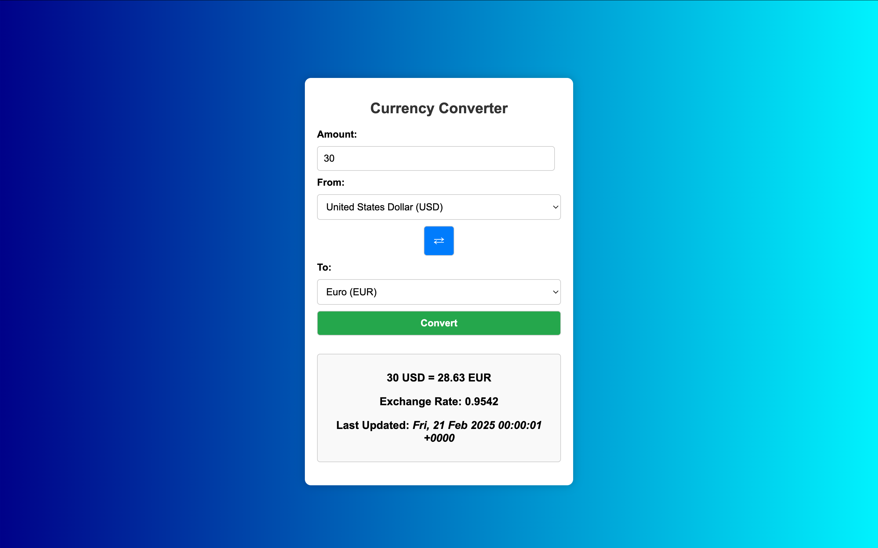 Online Converter Screenshot